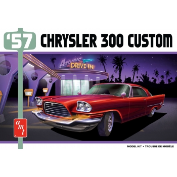 Plastikmodell – Auto 1:25 1957 Chrysler 300 Custom Version Auto – AMT1447